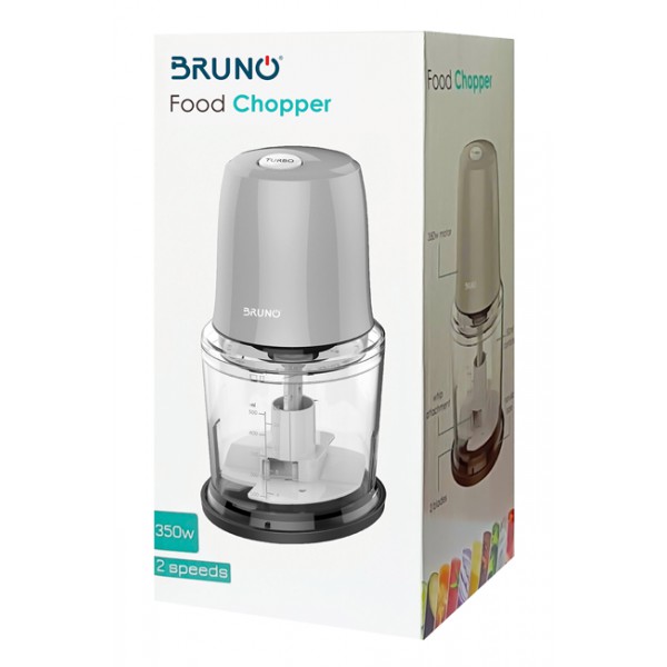 BRUNO Πολυκόφτης BRN-0035, 2 ταχύτητες, 500ml, 350W