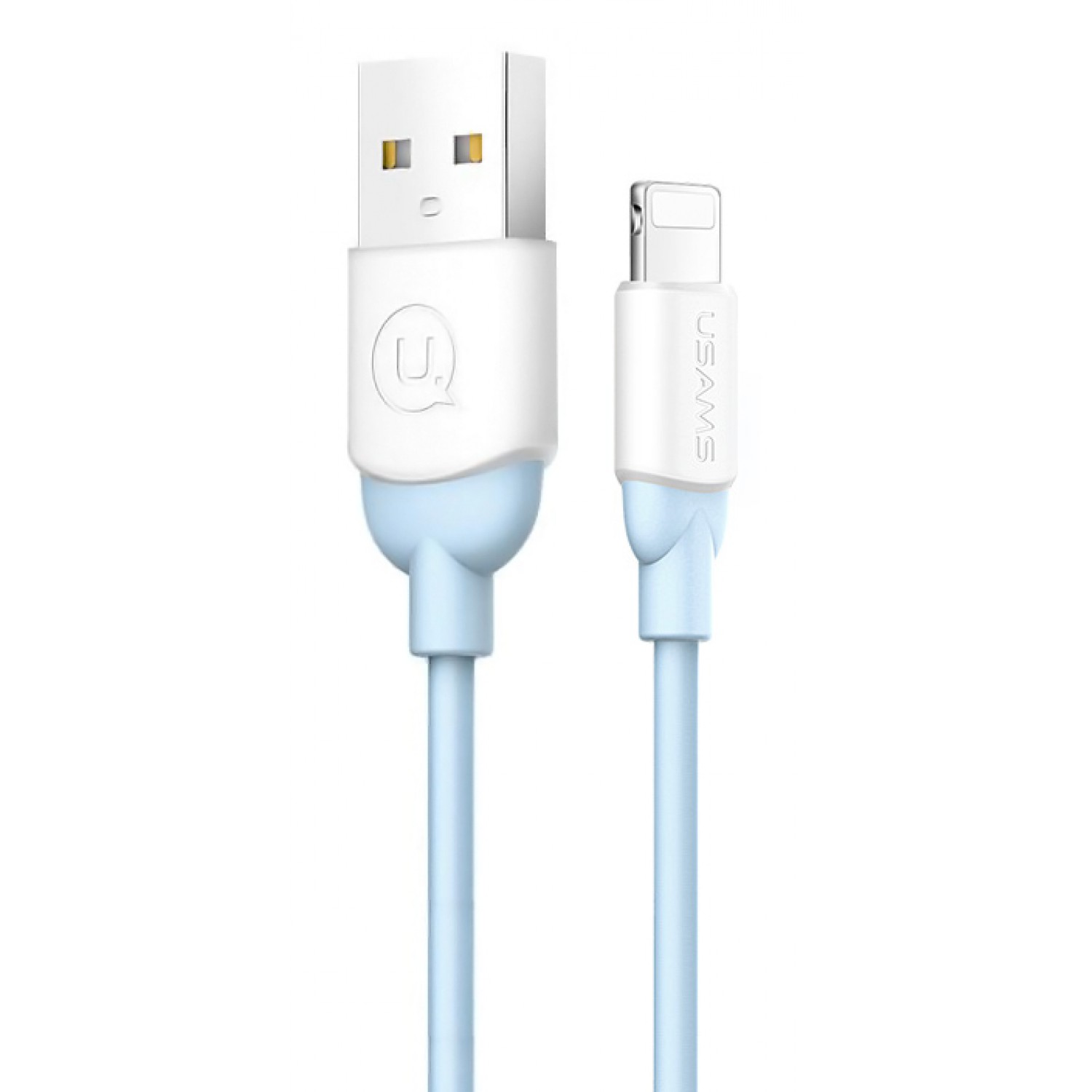 USAMS Καλώδιο USB σε Lightning US-SJ245, Ice-Cream, 1m, μπλε