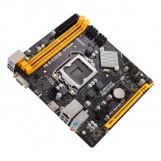 BIOSTAR Μητρική H61MHV2, 2x DDR3, s1155, 8x USB 2.0 HDMI, mATX, Ver. 7.0