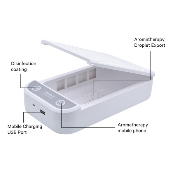 Αποστειρωτής υπεριώδους ακτινοβολίας UV TOOL-0022, φορητός, λευκός Αποστειρωτής υπεριώδους ακτινοβολίας UV TOOL-0022, φορητός, λευκός