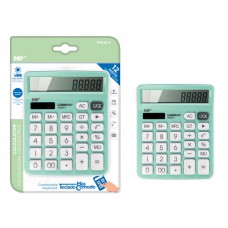 MP αριθμομηχανή PE028, ηλιακό & μπαταρίες, 12 ψηφία, πράσινη
