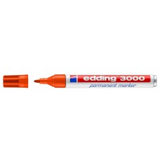 EDDING ανεξίτηλος μαρκαδόρος 3000, 1.5-3mm, επαναγεμιζόμενος, κόκκινος
