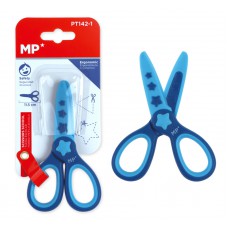 MP παιδικό ψαλίδι χαρτιού PT142-1, πλαστικό, 11.5cm, μπλε