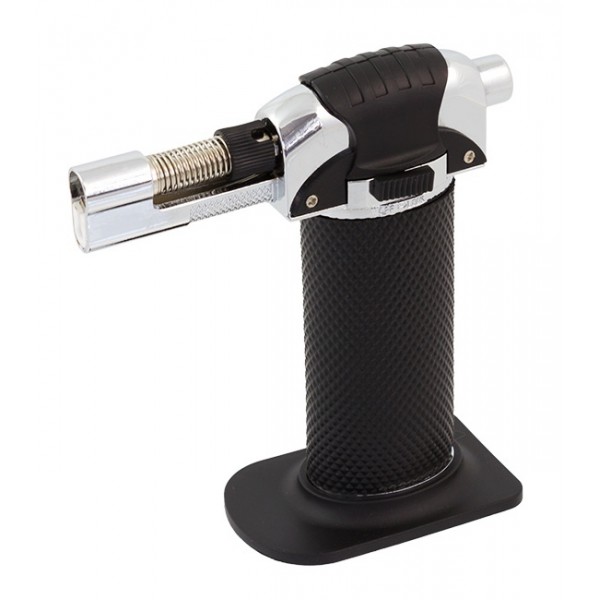 Φλόγιστρο υγραερίου AG306 με βάση, μεταλλικό, μαύρο Φλόγιστρο υγραερίου AG306 με βάση, μεταλλικό, μαύρο