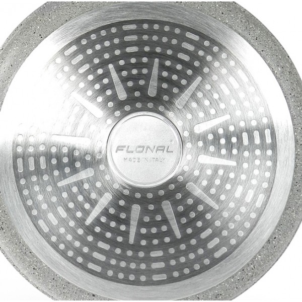 FLONAL Κατσαρόλα αντικολλητική Dura induction DUICV2430, με καπάκι, 24cm FLONAL Κατσαρόλα αντικολλητική Dura induction DUICV2430, με καπάκι, 24cm
