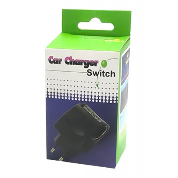 Αντάπτορας φόρτισης PT-807, από UK/EU πρίζα σε αυτοκινήτου Αντάπτορας φόρτισης PT-807, από UK/EU πρίζα σε αυτοκινήτου