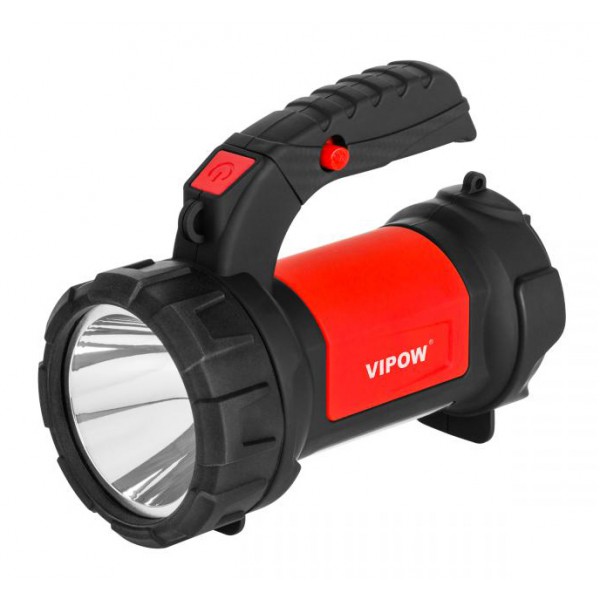 VIPOW φακός και λάμπα με χειρολαβή URZ0912, 3W 120 lumen, 2000mAh VIPOW φακός και λάμπα με χειρολαβή URZ0912, 3W 120 lumen, 2000mAh