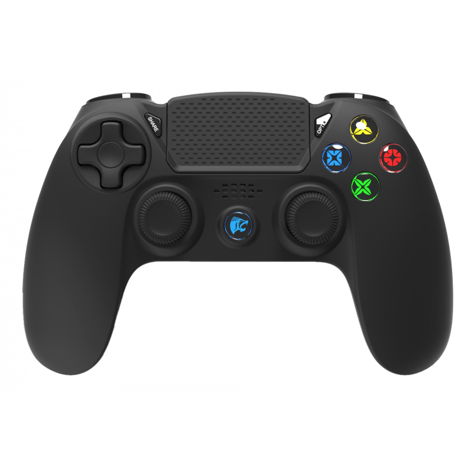 ROAR ασύρματο gamepad R300WB, με vibration, bluetooth, για PS4/PS3 & PC