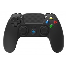 ROAR ασύρματο gamepad R300WB, με vibration, bluetooth, για PS4/PS3 & PC