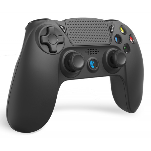 ROAR ασύρματο gamepad R300WB, με vibration, bluetooth, για PS4/PS3 & PC