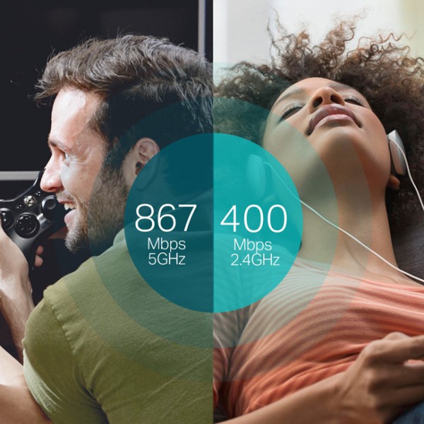 TP-LINK Wireless USB Adapter ARCHER-T4U, AC1300, Dual Band, Ver. 3.2