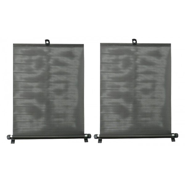 CARCOMMERCE κουρτίνα αυτοκινήτου 61003, για πλαϊνό τζάμι, 2x 45cm