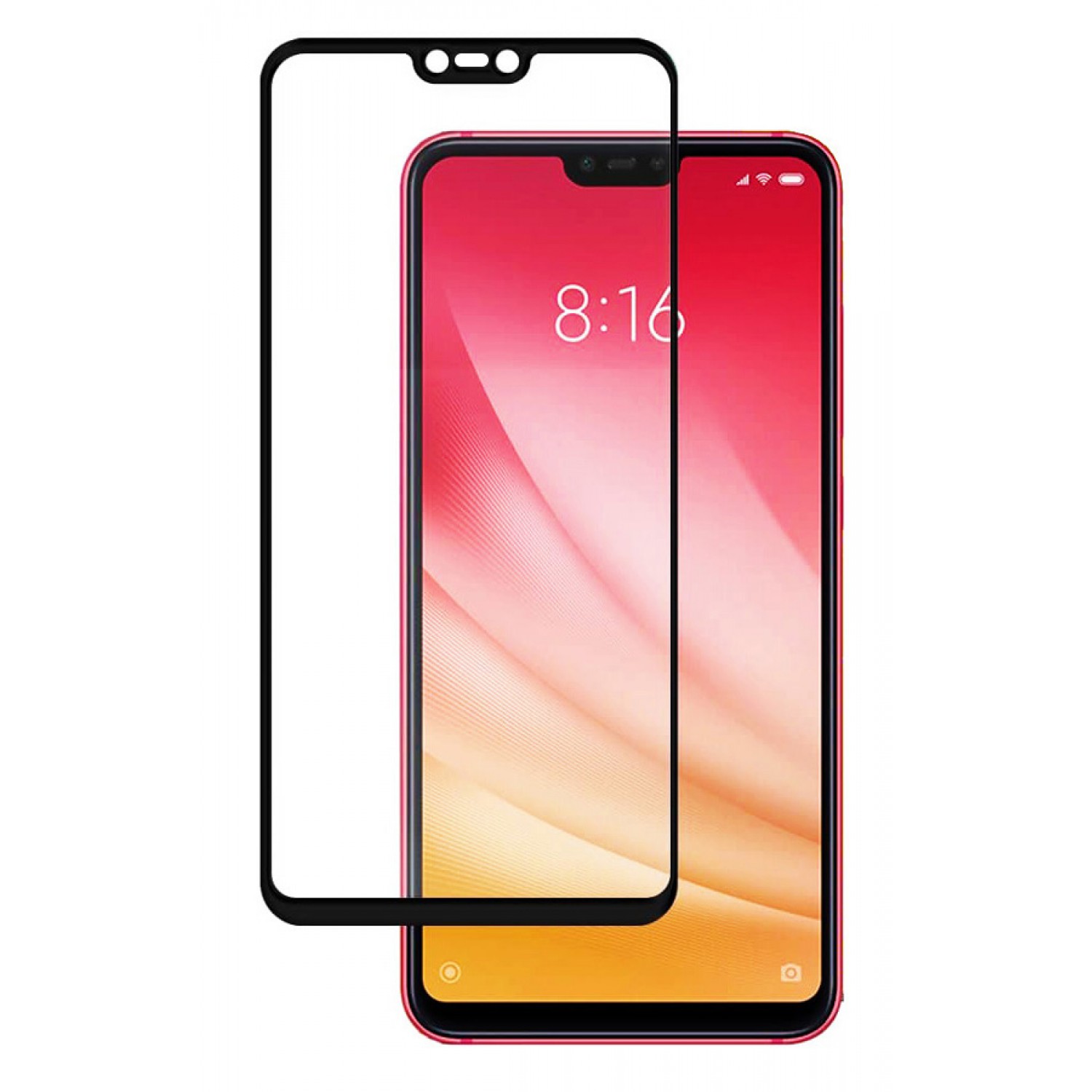 POWERTECH Tempered Glass 5D Full Glue για Xiaomi MI 8 Lite, Black POWERTECH Tempered Glass 5D Full Glue για Xiaomi MI 8 Lite, Black