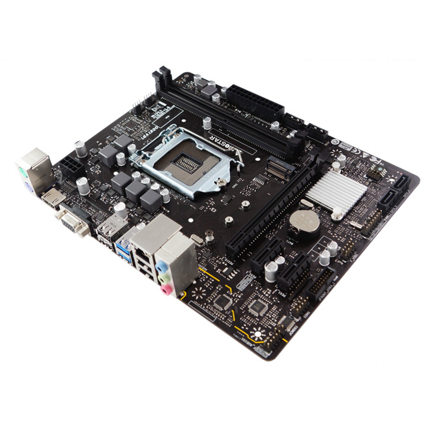 BIOSTAR Μητρική H410MH, 2x DDR4, s1200, USB 3.2, HDMI, mATX, Ver. 6.0