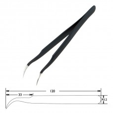 SPROTEK ESD αντιστατική τσιμπίδα ST-T511, 120mm, κυρτή