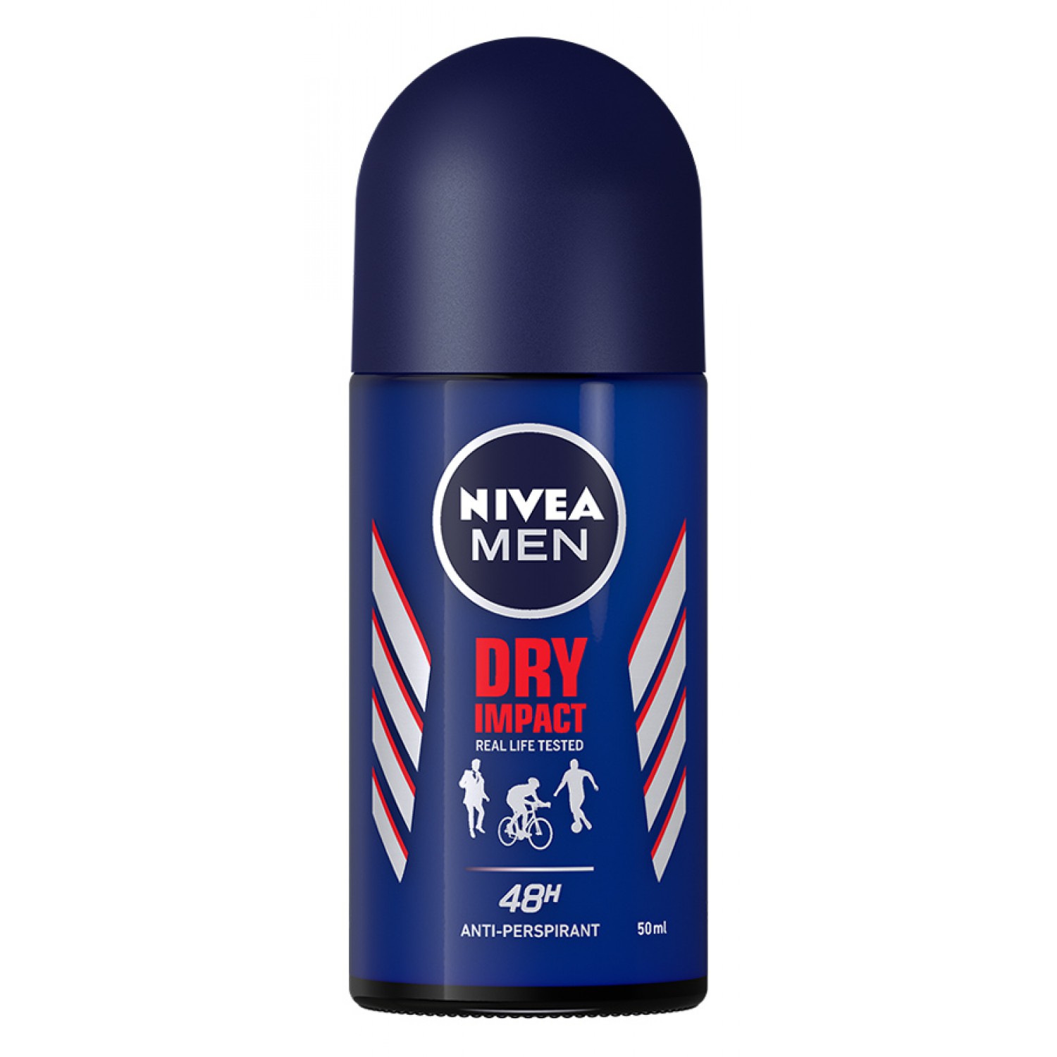NIVEA MEN αποσμητικό Roll-on Dry Impact, 50ml NIVEA MEN αποσμητικό Roll-on Dry Impact, 50ml