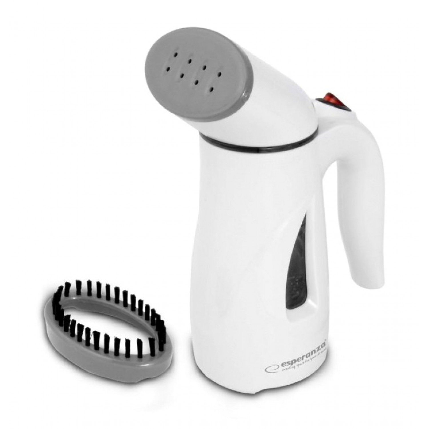 ESPERANZA ατμοκαθαριστής χειρός Denim EHI007, 110ml, 700W, λευκός ESPERANZA ατμοκαθαριστής χειρός Denim EHI007, 110ml, 700W, λευκός