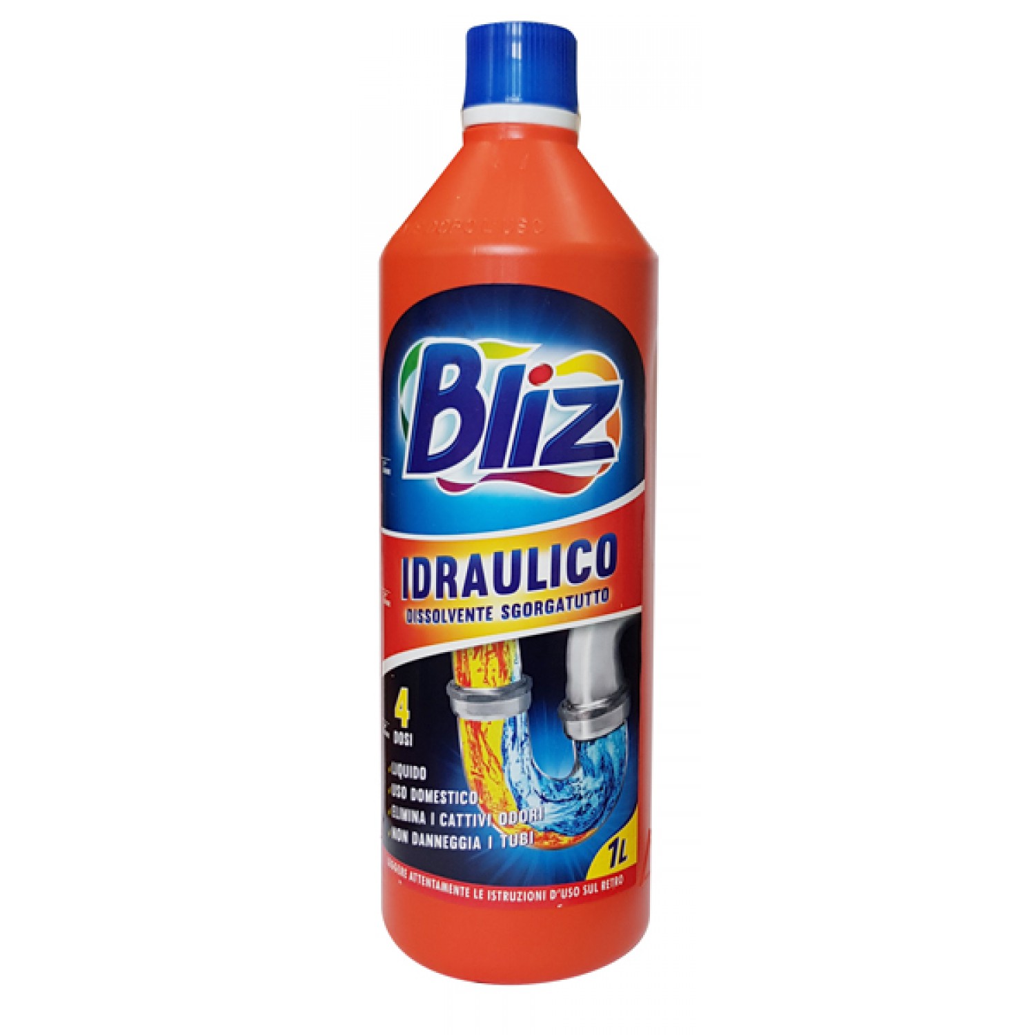 BLIZ αποφρακτικό υγρό σωληνώσεων, 1000ml BLIZ αποφρακτικό υγρό σωληνώσεων, 1000ml