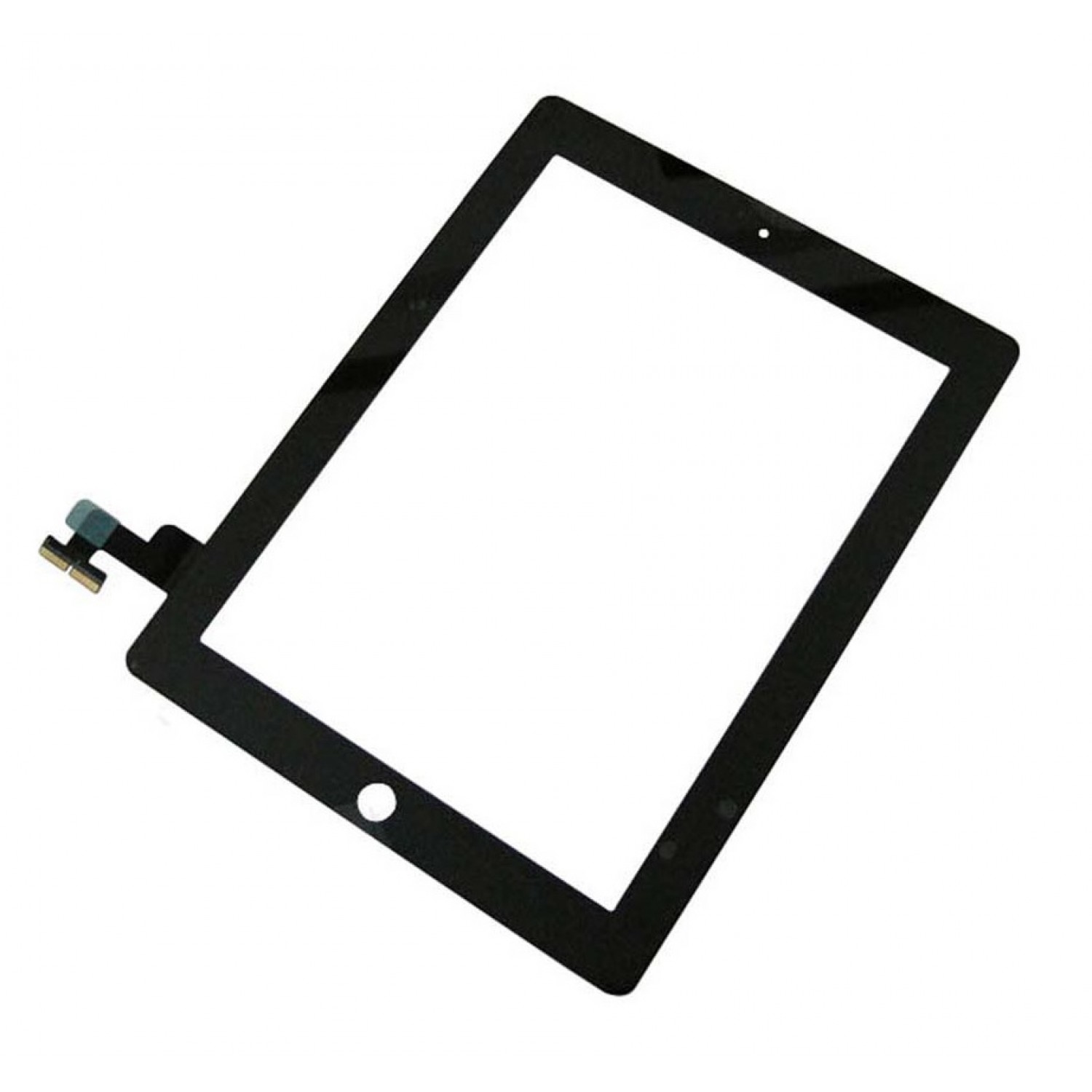Touch Panel - Digitizer High Copy for iPad 2, with tape, Black