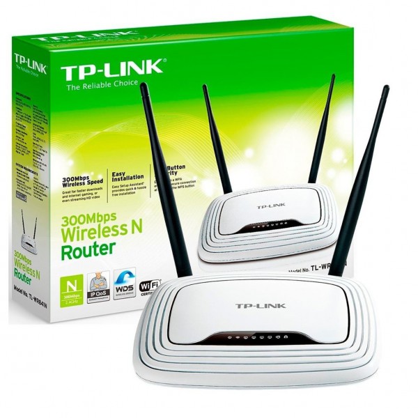 TP-LINK Ασύρματο N Router TL-WR841N, 300Mbps, Ver. 1.0 TP-LINK Ασύρματο N Router TL-WR841N, 300Mbps, Ver. 1.0