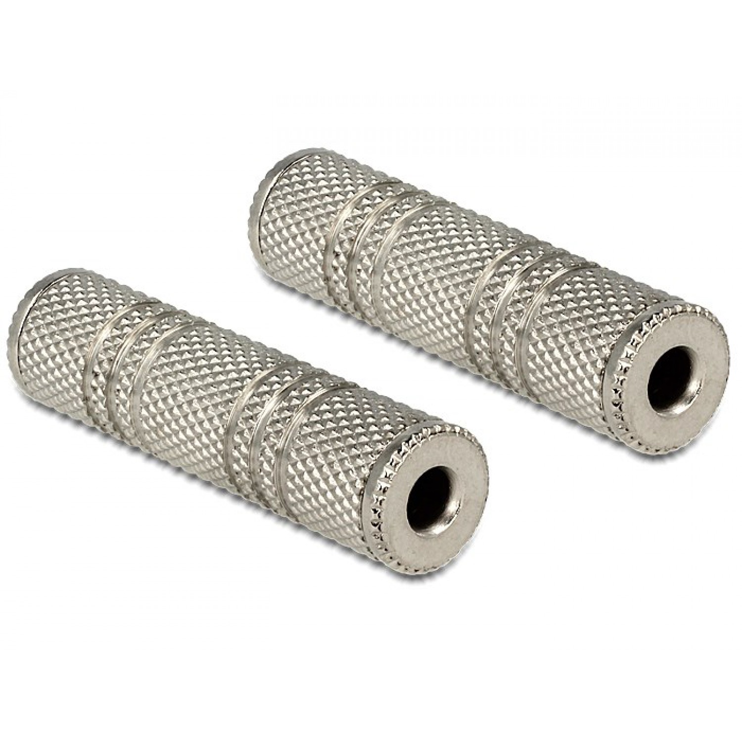 DELOCK Αντάπτορας από 3.5mm σε 3.5mm 65547, μεταλλικός, ασημί DELOCK Αντάπτορας από 3.5mm σε 3.5mm 65547, μεταλλικός, ασημί