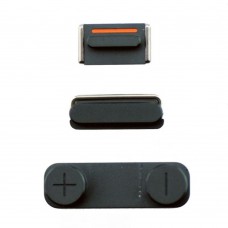 Πλαϊνά πλήκτρα για iPhone 5G, Black