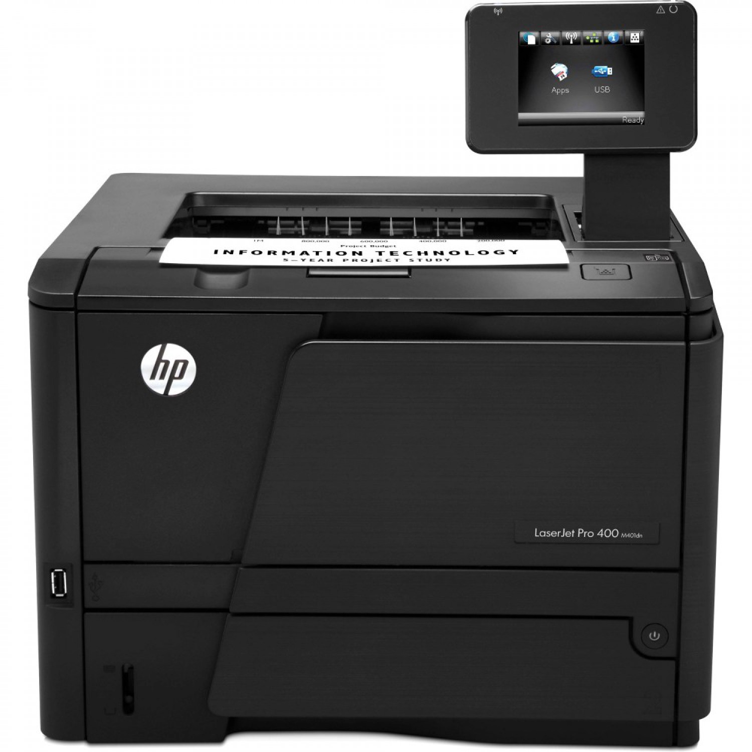 HP used Printer LaserJet Pro 400 M401dn, Mono, με toner HP used Printer LaserJet Pro 400 M401dn, Mono, με toner