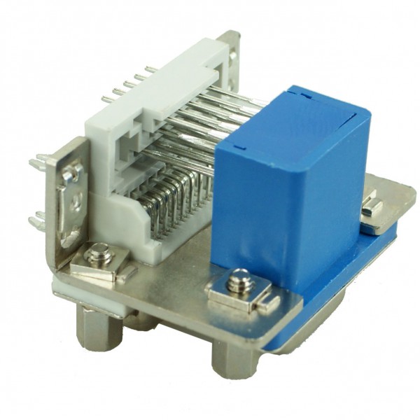 DVI Connector - DVI 24+1, Nickel,  White