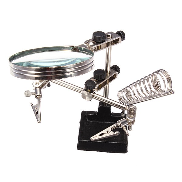 BEST Μεγεθυντικός Φακός BST-268Z, με clips συγκράτησης BEST Μεγεθυντικός Φακός BST-268Z, με clips συγκράτησης