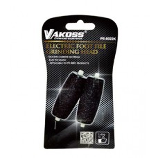 VAKOSS ανταλλακτική κεφαλή για ηλεκτρική λίμα ποδιών PE-8001BW, x2 τεμ