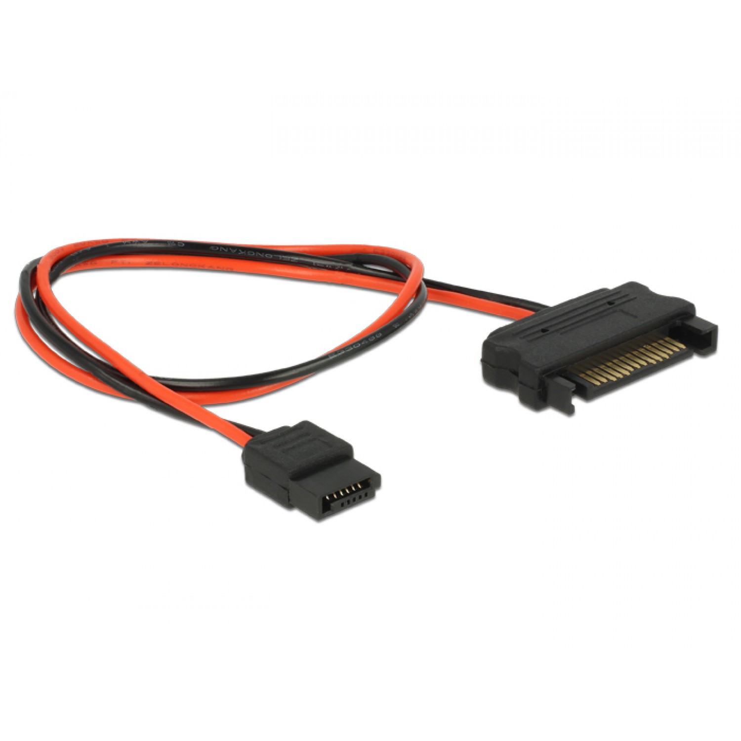 DELOCK καλώδιο SATA 15pin σε SATA 6pin 84875, 30cm DELOCK καλώδιο SATA 15pin σε SATA 6pin 84875, 30cm