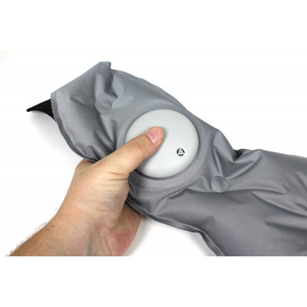 WELLYS φουσκωτή ζώνη μέσης 034413, για στήριξη πλάτης, γκρι WELLYS φουσκωτή ζώνη μέσης 034413, για στήριξη πλάτης, γκρι