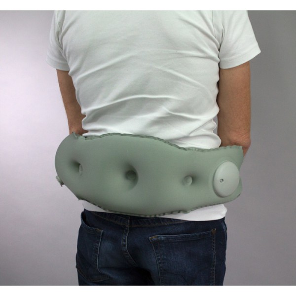 WELLYS φουσκωτή ζώνη μέσης 034413, για στήριξη πλάτης, γκρι WELLYS φουσκωτή ζώνη μέσης 034413, για στήριξη πλάτης, γκρι