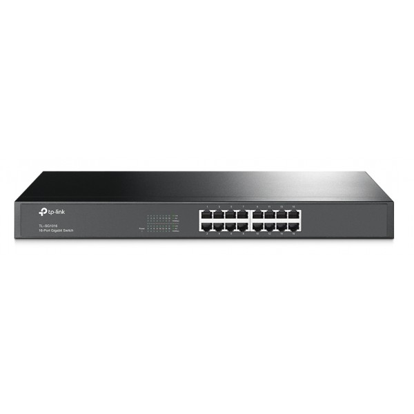 TP-LINK Rackmount Switch TL-SG1016, 16-port 10/100/1000Mbps, Ver. 13.0 TP-LINK Rackmount Switch TL-SG1016, 16-port 10/100/1000Mbps, Ver. 13.0