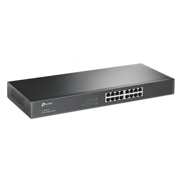 TP-LINK Rackmount Switch TL-SG1016, 16-port 10/100/1000Mbps, Ver. 13.0 TP-LINK Rackmount Switch TL-SG1016, 16-port 10/100/1000Mbps, Ver. 13.0