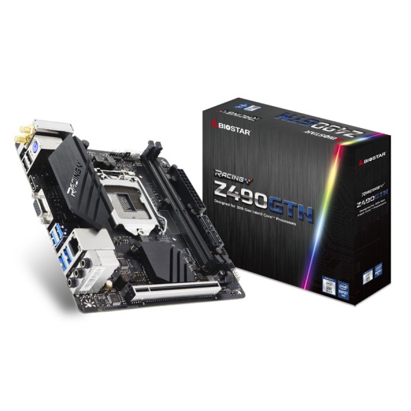 BIOSTAR Μητρική Z490GTN, 2x DDR4, s1200, USB 3.2, Mini ITX, Ver. 5.1 BIOSTAR Μητρική Z490GTN, 2x DDR4, s1200, USB 3.2, Mini ITX, Ver. 5.1