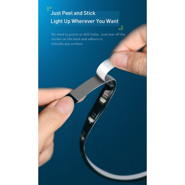 BASEUS LED καλωδιοταινία DGRGB-01, RGB, προέκταση, 1m BASEUS LED καλωδιοταινία DGRGB-01, RGB, προέκταση, 1m