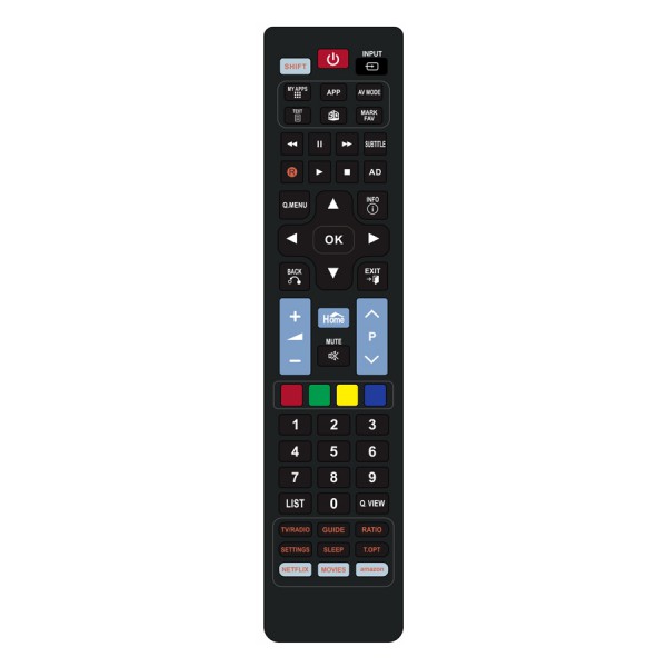 POWERTECH Τηλεχειριστήριο PT-830 για τηλεοράσεις LG POWERTECH Τηλεχειριστήριο PT-830 για τηλεοράσεις LG
