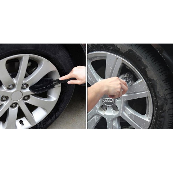 AMIO Βούρτσα καθαρισμού ζαντών αυτοκινήτου 01740, 26cm, μαύρη AMIO Βούρτσα καθαρισμού ζαντών αυτοκινήτου 01740, 26cm, μαύρη