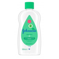 JOHNSON'S baby oil με aloe vera, υποαλλεργικό, 300ml