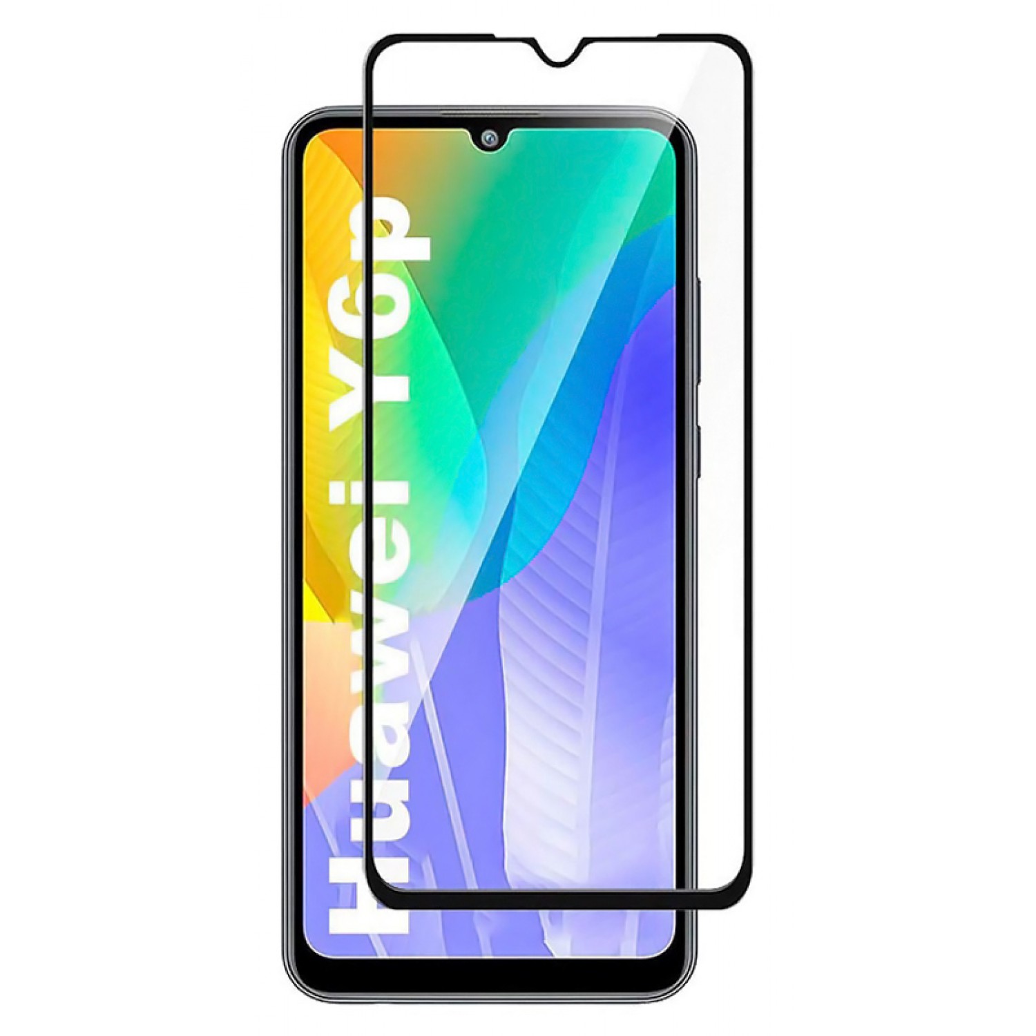 POWERTECH Tempered Glass 5D για Huawei Y6p, full glue, μαύρο POWERTECH Tempered Glass 5D για Huawei Y6p, full glue, μαύρο