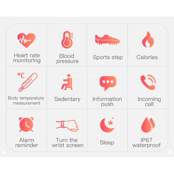 ΙΝΤΙΜΕ Smartwatch T98, 1.4" έγχρωμο, IP67, μέτρηση θερμοκρασίας, μαύρο ΙΝΤΙΜΕ Smartwatch T98, 1.4" έγχρωμο, IP67, μέτρηση θερμοκρασίας, μαύρο