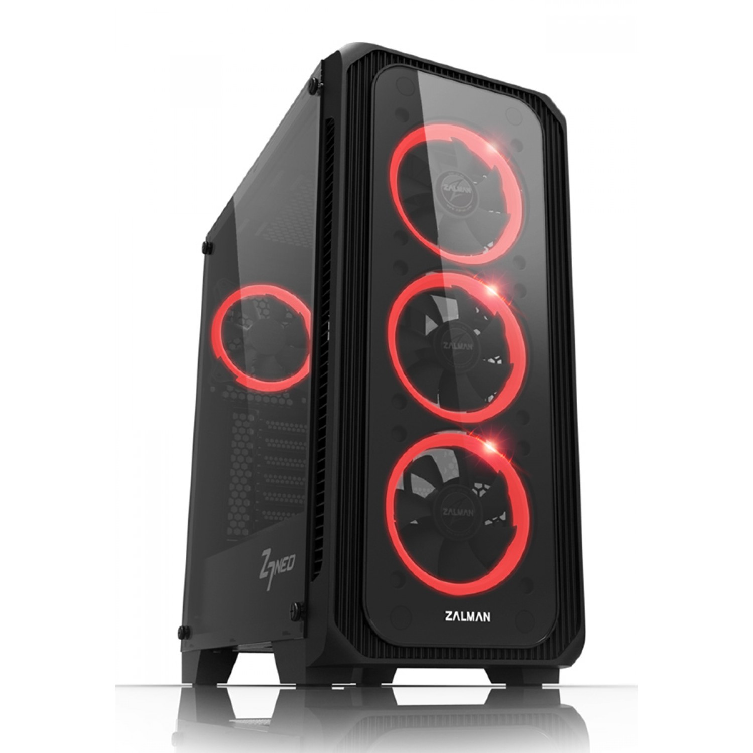 ZALMAN PC case Z7 Neo, 420x213x460mm, 4x fan, διάφανο εμπρός-πλαϊνό ZALMAN PC case Z7 Neo, 420x213x460mm, 4x fan, διάφανο εμπρός-πλαϊνό