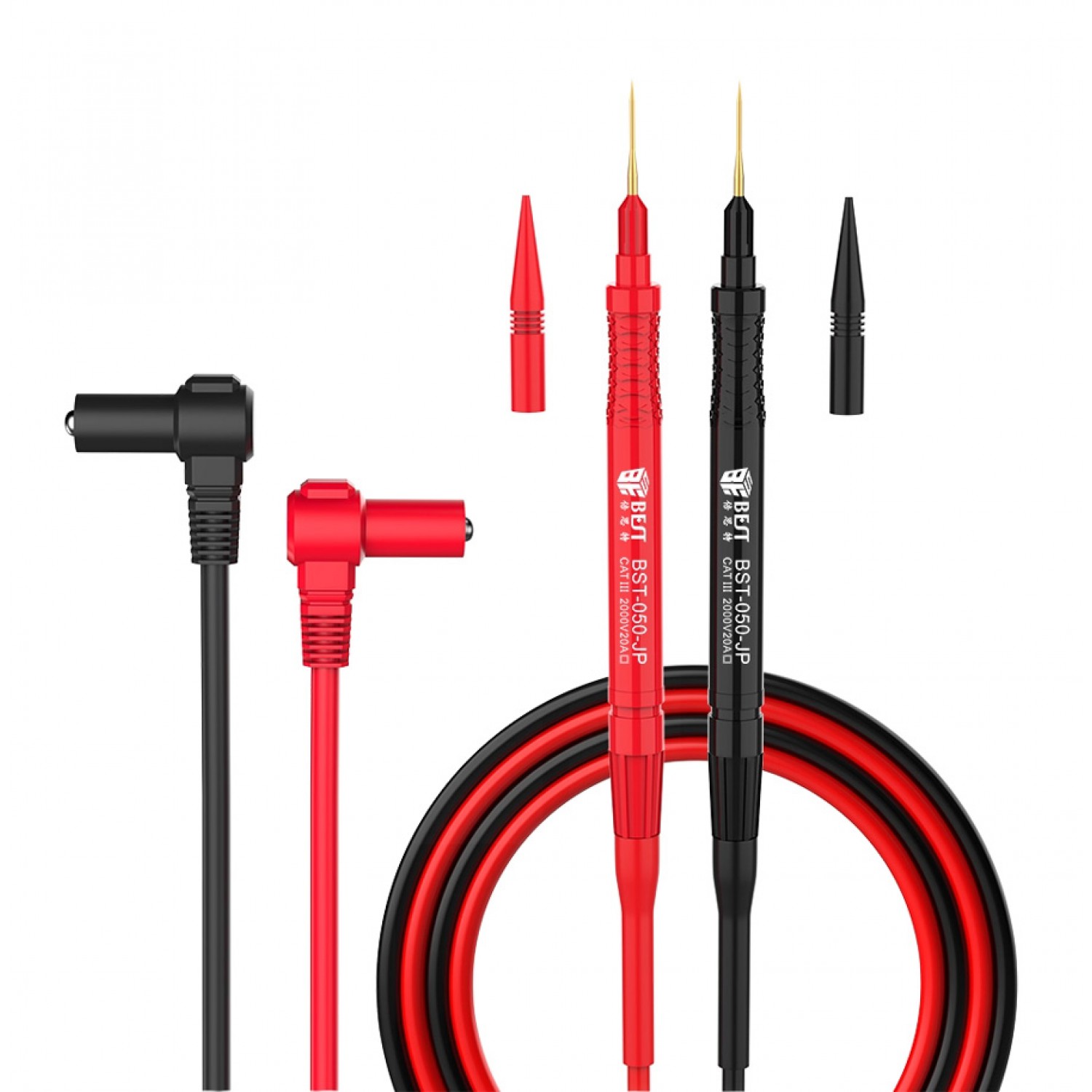 BEST ακροδέκτες πολυμέτρου BST-050-JP, 45mm, CAT III 2000V 20A BEST ακροδέκτες πολυμέτρου BST-050-JP, 45mm, CAT III 2000V 20A