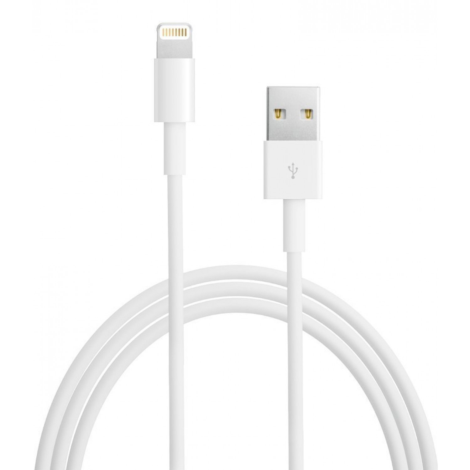 APPLE Καλώδιο USB σε Lightning MQUE2ZM-A, 1m, λευκό