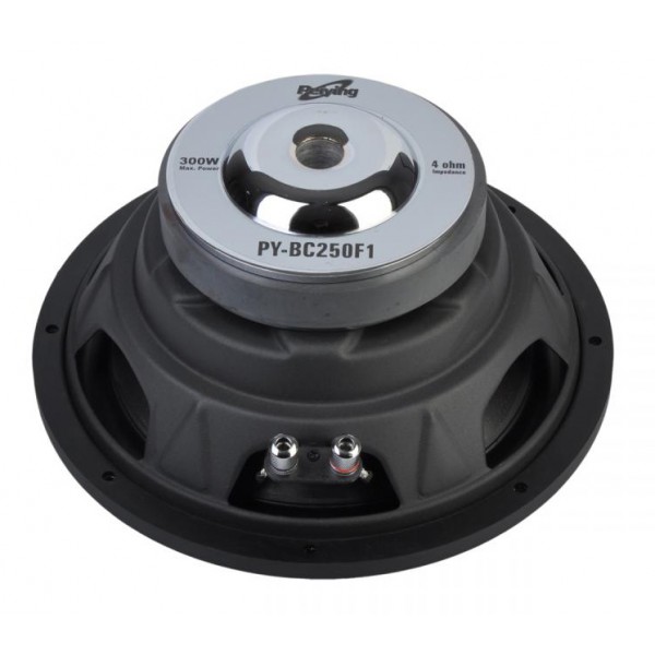 PEIYING subwoofer PY-BC250F1, 300W, 10", μαύρο PEIYING subwoofer PY-BC250F1, 300W, 10", μαύρο