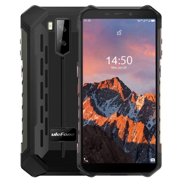 ULEFONE Smartphone Armor X5 Pro 5.5", IP68/IP69K, 4/64GB, 5000mAh, μαύρο ULEFONE Smartphone Armor X5 Pro 5.5", IP68/IP69K, 4/64GB, 5000mAh, μαύρο