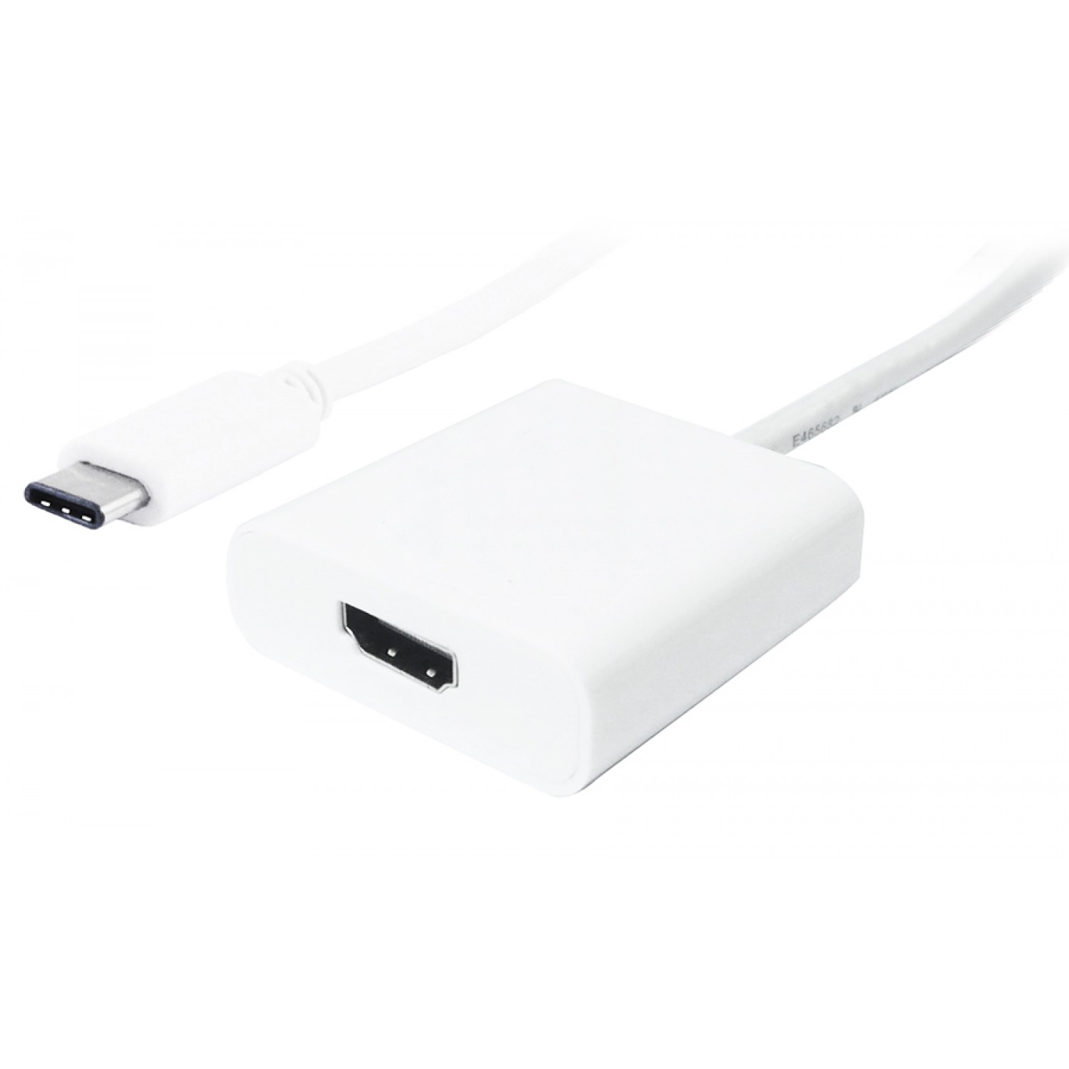 POWERTECH αντάπτορας USB Type-C σε HDMI PTH-037, 4K, λευκό POWERTECH αντάπτορας USB Type-C σε HDMI PTH-037, 4K, λευκό