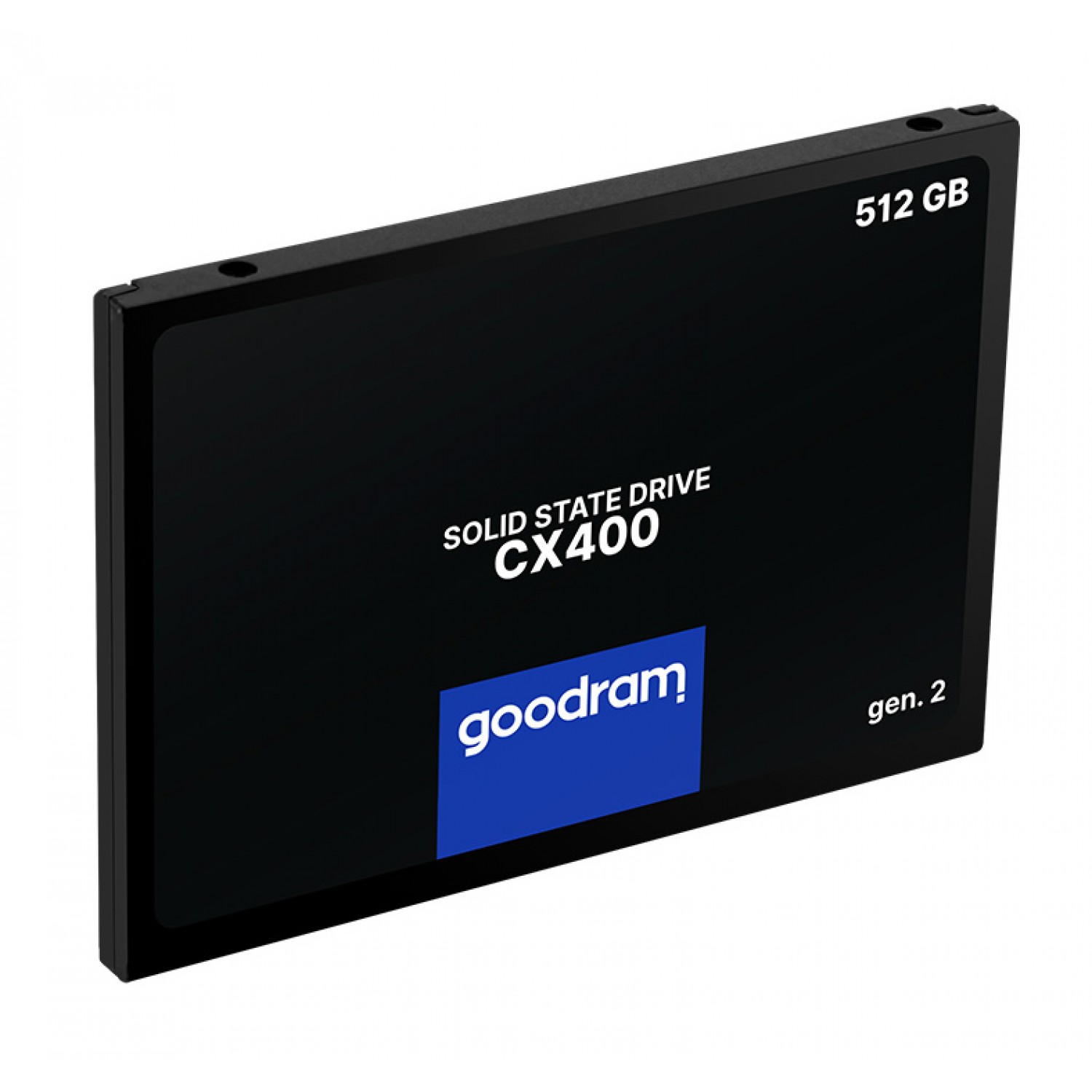GOODRAM SSD CX400 Gen.2 512GB, 2.5", SATA III, 550-500MB/s, 3D TLC NAND GOODRAM SSD CX400 Gen.2 512GB, 2.5", SATA III, 550-500MB/s, 3D TLC NAND