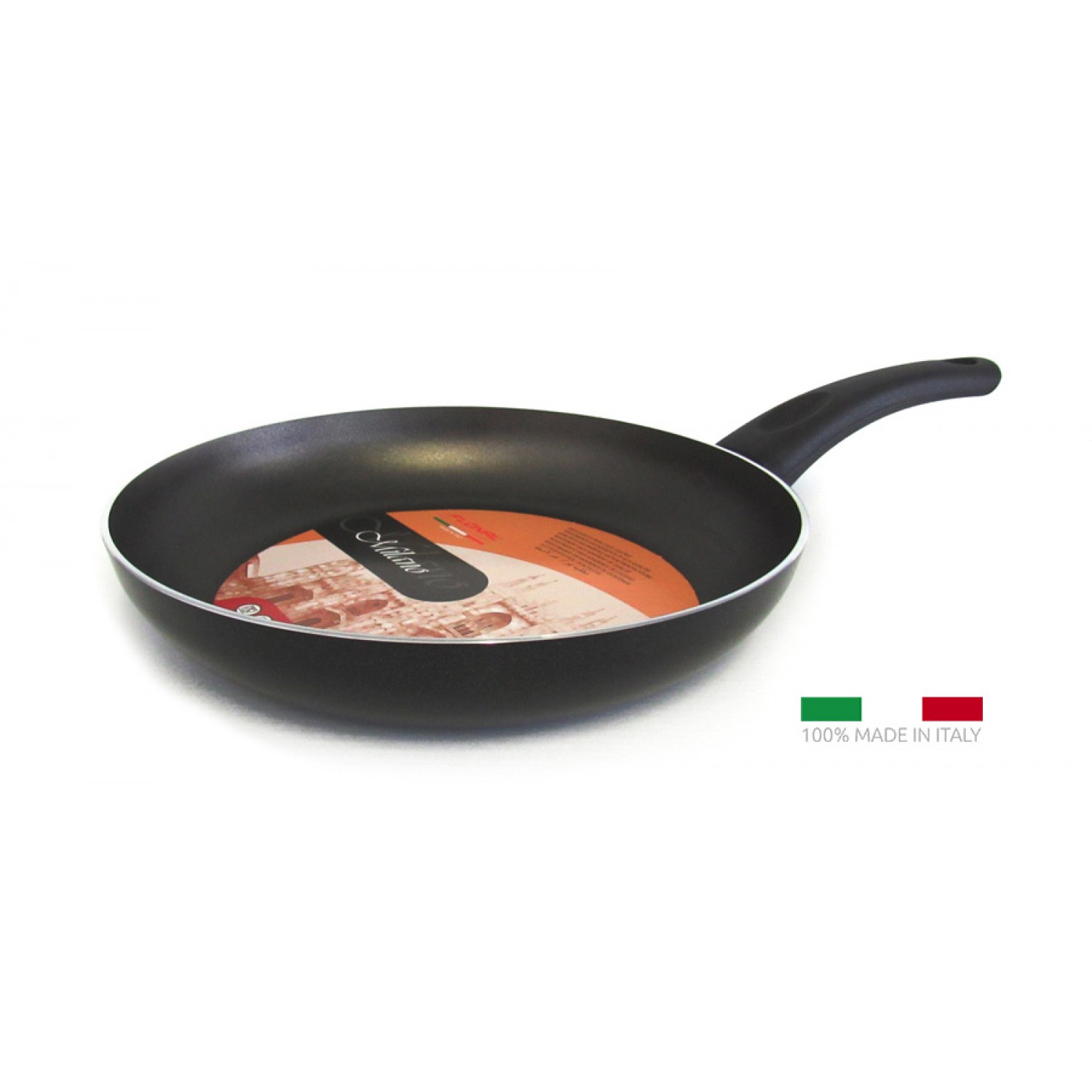 FLONAL Τηγάνι αντικολλητικό Milano 24cm με λαβή βακελίτη FLONAL Τηγάνι αντικολλητικό Milano 24cm με λαβή βακελίτη